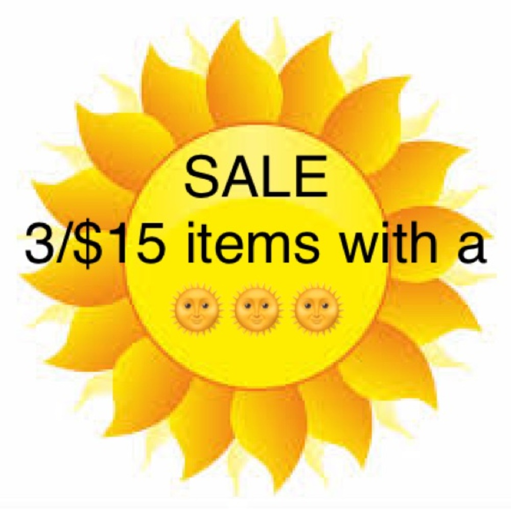 3/$15 🌞 SALE DESTASH
